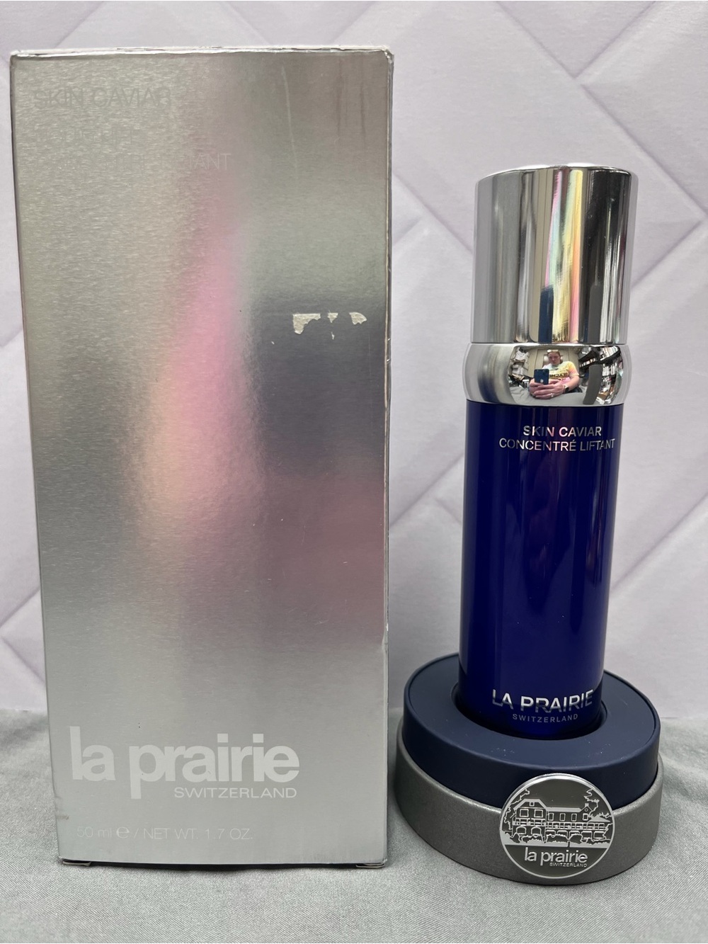 La Prairie Skin Caviar Liquid Lift 50 mL 1.7 oz w/ Case Open Box